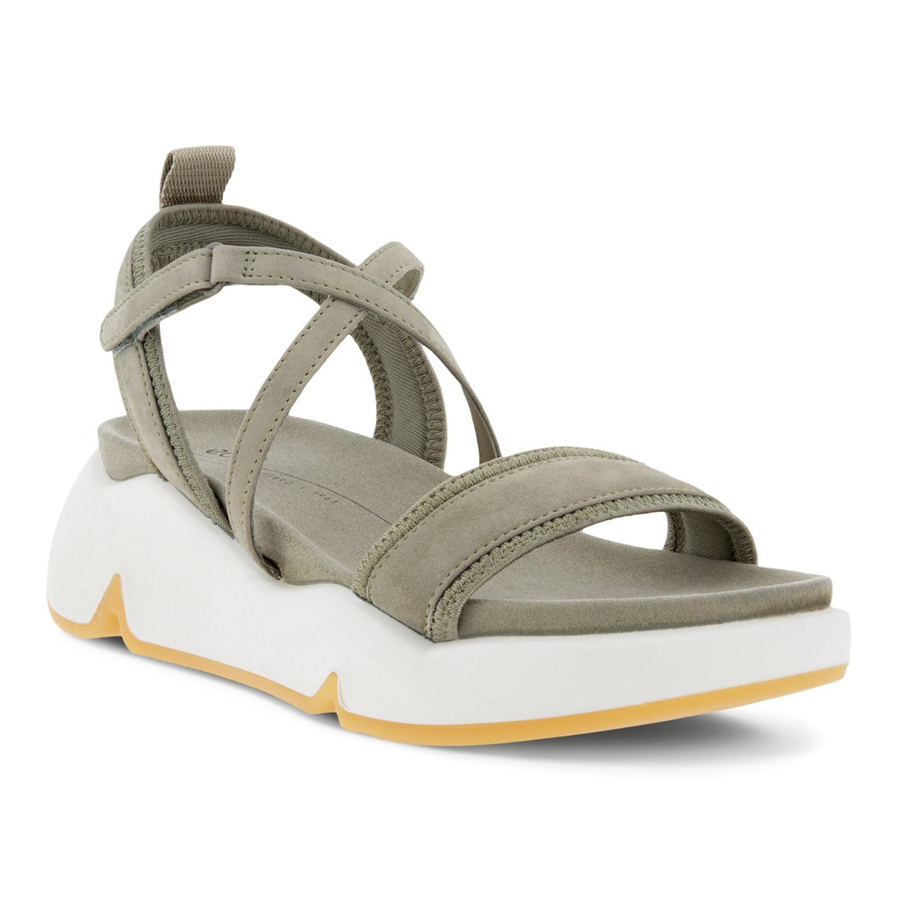 ECCO Womens Sandals Grey - Chunky - XIQ-038251